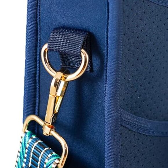 Pinafore Crossbody Purse Bag Messenger Neoprene Adjustable Guitar Strap New - Picture 10 of 12